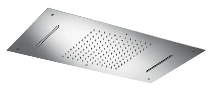 SB Chromotherapy vgrajena deževna prha z dvojno vodno zaveso, popolnoma iz nerjavečega jekla 1208955450