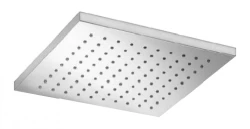 SB Rubinetterie Deževna prha Eco Air vodovarčna kvadratna deževna prha Krom 25x25cm 1208955530