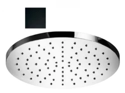 SB Ronde Messing Regendouche Hoofddouche 25 cm Mat Črna 1208955609