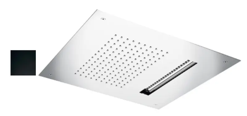 SB Wire Temptation XL Vgrajena deževna prha z 2 curkoma Mat Črna 1208955672