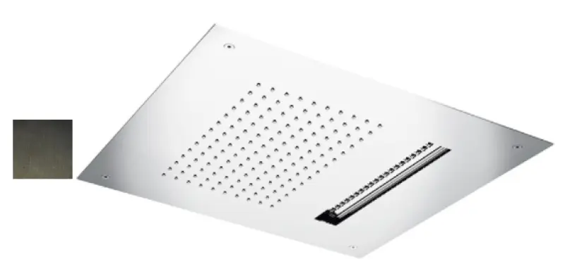 SB Wire Temptation XL vgradna deževna prha z dvema curkoma PVD Gun Metal 1208955678