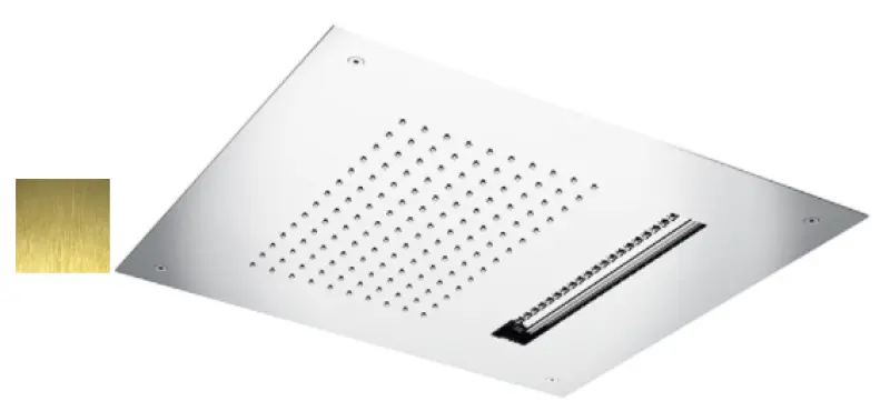 SB Wire Temptation XL vgradni dežni tuš z 2 curkoma PVD zlato 1208955679