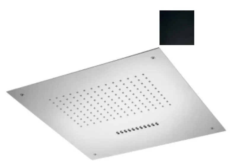 SB Wave Temptation Vgrajena deževna prha z dvema curkoma Mat Črna 1208955683