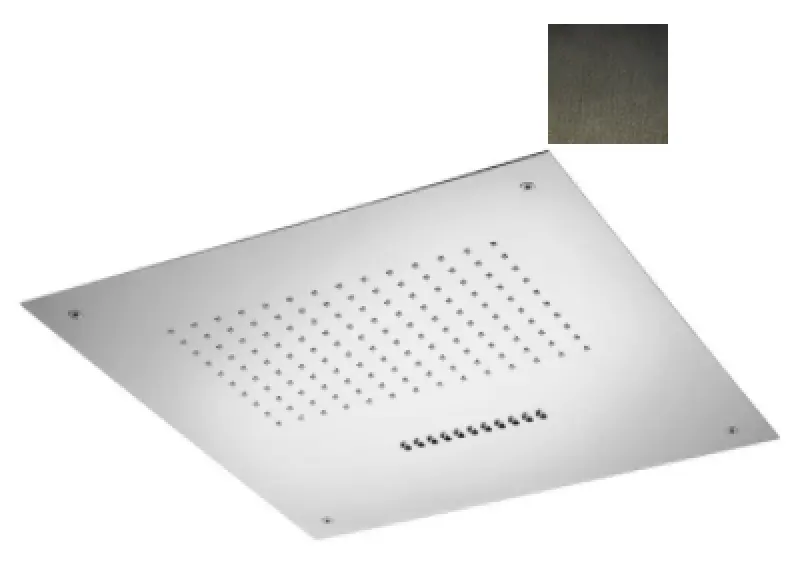 SB Wave Temptation Inbouw Regendouche 2-Stralen PVD Gun Metal 1208955686