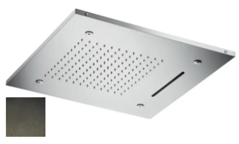 SB Temotion vgrajena deževna prha s tremi curki PVD Gun Metal 1208955696