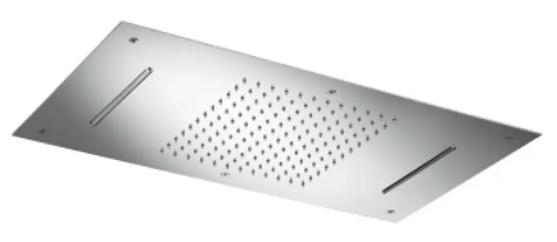 SB Temptation XXL Vgrajena pravokotna dežna prha z dvema curkoma, popolnoma iz nerjavečega jekla 1208955698