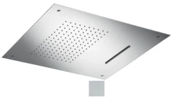 SB Square XL Vgrajena deževna prha z dvema curkoma Mat Bela 1208955768