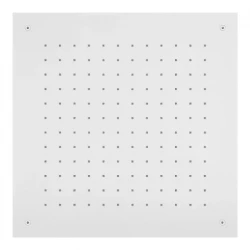 SB Temptation Vgrajena kvadratna deževna prha 50x50cm Mat Bela 1208955777