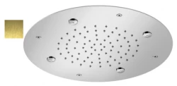 SB Round Mist Vgrajena deževna prha PVD Zlato 1208955797