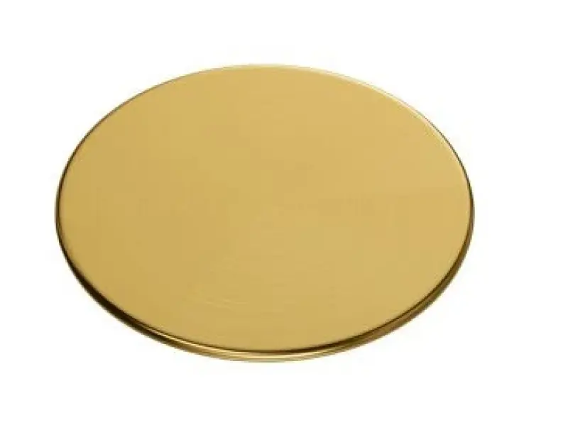 Quadri odtočni pokrov, košarica zamašek, PVD zlati pokrov za odtok 11,5 cm 1208956040