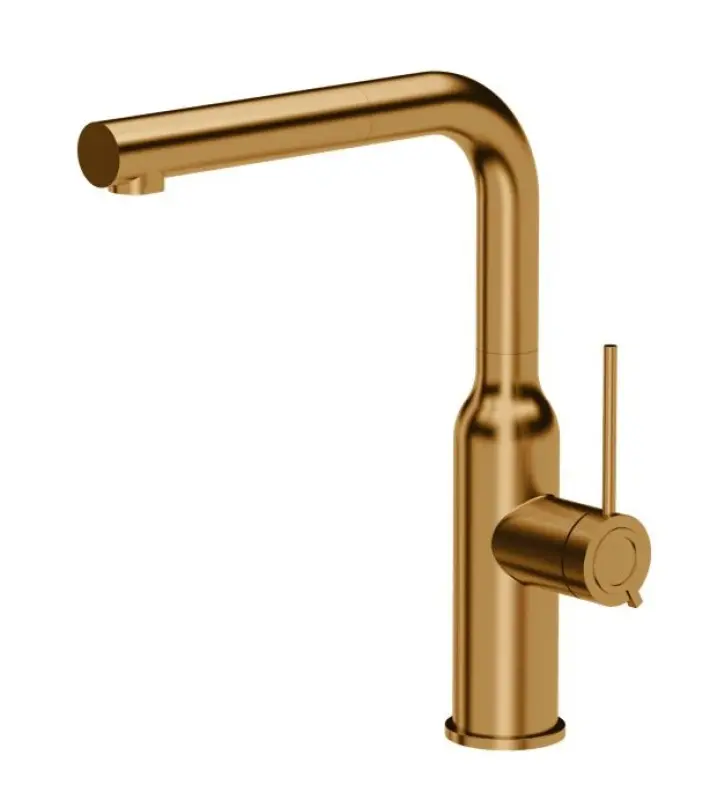 Quadri Stamford kuhinjska armatura z izvlečno cevjo pvd baker 1208956083