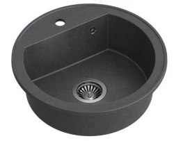 Quadri Norwich granit antracit okroglo pomivalno korito 51 cm, nadgradnja 1208956316
