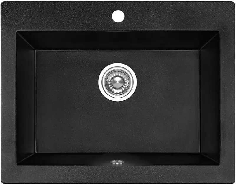 Aquadesign Farmhouse vgradno ali nadgradno granitno korito antracit 58x49cm 1208956330