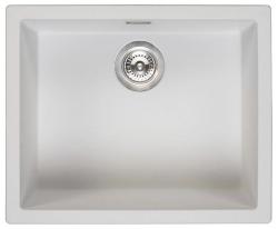 Wit korito 50x40cm za vgradnjo, nadgradnjo in poravnavo z inox čepom 1208956397