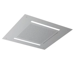 SB Square 316 Vgradna Deževna prha Velvet Temptation z LED kromoterapijo in slapom RVS 1208956741
