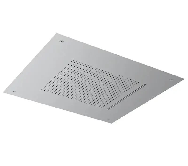 SB Square 316 Vgradna Deževna prha Velvet Temptation in slap krtačen PVD črna 1208956754