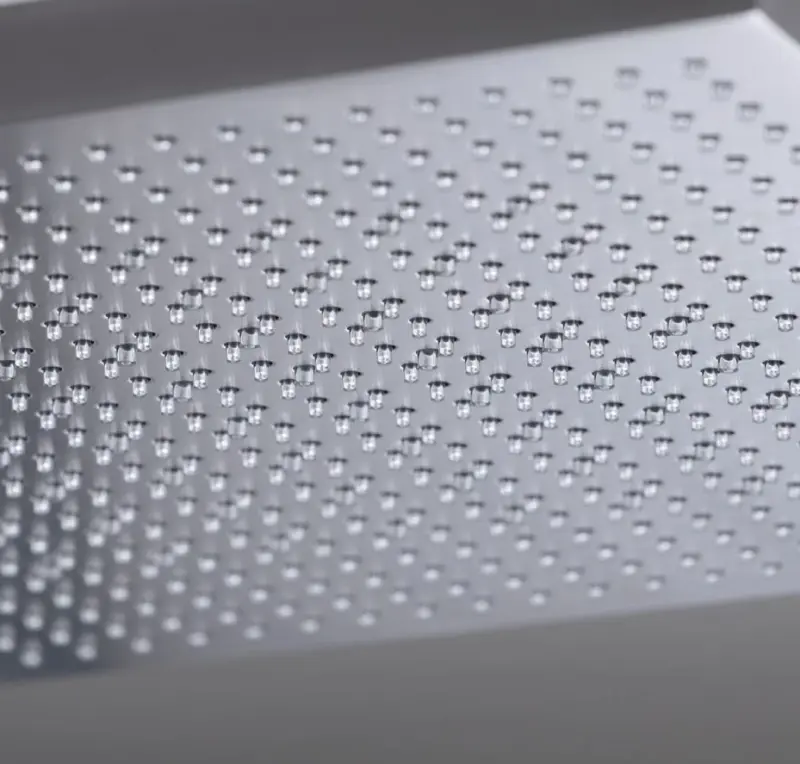 SB Square 316 Emotion Dual Deževna prha brušena PVD gun metal 1208956759