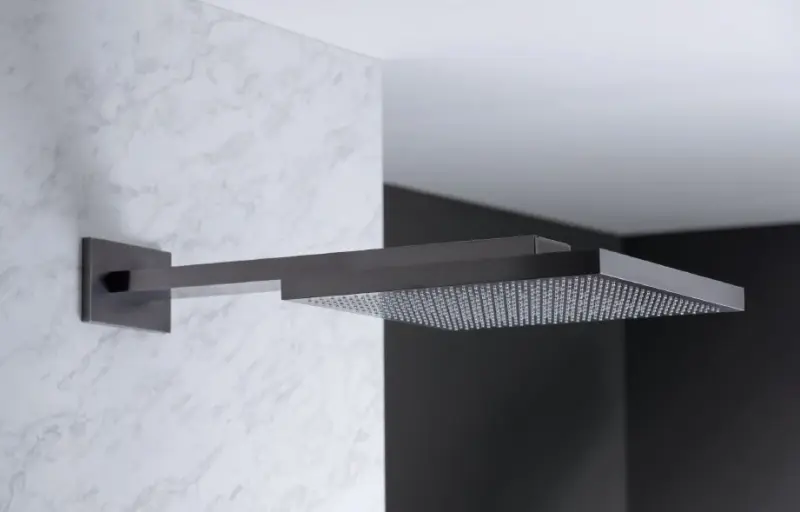 SB Square 316 Emotion Dual Deževna prha brušena PVD gun metal 1208956759