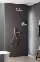 SB Round Vgrajen komplet tuš s kompletom brušenega nerjavečega jekla 1208956785