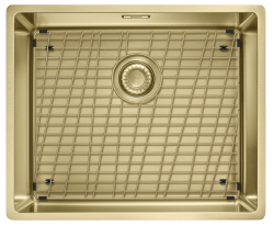 Franke Mythos Masterpiece BXM 210.50 zlat pomivalno korito PVD zlato 50x41 za ravno vgradnjo in podvgradnjo 127.0674.362