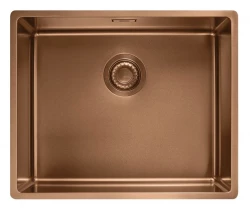 Franke Mythos Masterpiece BXM 210.50 koperna pomivalna korita PVD baker 50x41 ravno vgradnjo in vgradnjo 127.0674.363