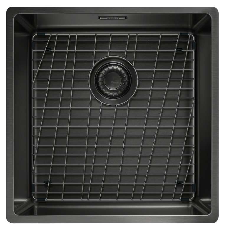 Franke Mythos Masterpiece BXM 210.40 gun metal pomivalno korito PVD antracit 40x41 za raven vgradnjo in podvgradnjo 127.0674.537