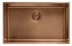 Franke Mythos Masterpiece BXM 210.68 velika bakrena pomivalna korita PVD baker 685x410mm ploska in podgrajena vgradnja 127.0674.535