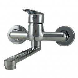AquaTrimo Schubert enoročna kuhinjska stenska pipa krom 21ST7076CM