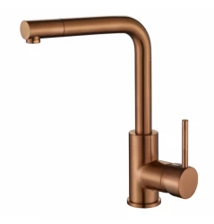 Ausmann Lavea bakrena kuhinjska pipa PVD copper z vrtljivim izlivom 1208957132