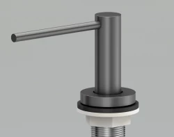 Quadri Swindon Luxe Vgrajeni Dozator za Milo, zgoraj polnljiv, gun metal, 1208957212