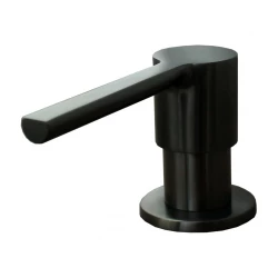 CARESSI ingebouwde zeepdispenser voor in het aanrechtblad pvd gun metal CA203GM
