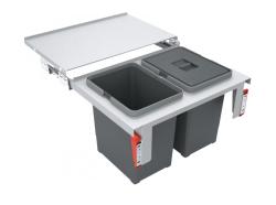 Franke Sorter Garbo 60-2 vgrajeni odpadni sistem 2 x 18 litrska koša za smeti 1210284027