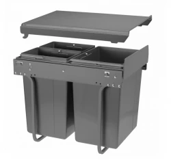 Garbi Sorter S-40-3 vgradni sistem za odpadke s 3 smetnjaki 1 x 20 in 2 x 10 litrov 1208957365