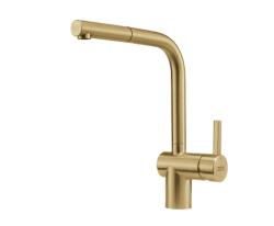 Franke zlata kuhinjska pipa Atlas Neo z izvlečno prho pvd gold 115.0681.242