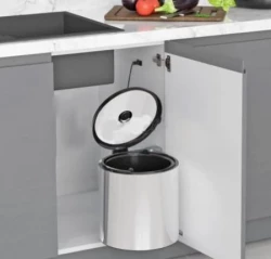 Garbi Round R-40-1 ingebouwde afvalbak 11 liter, links en rechts te plaatsen 1208957471