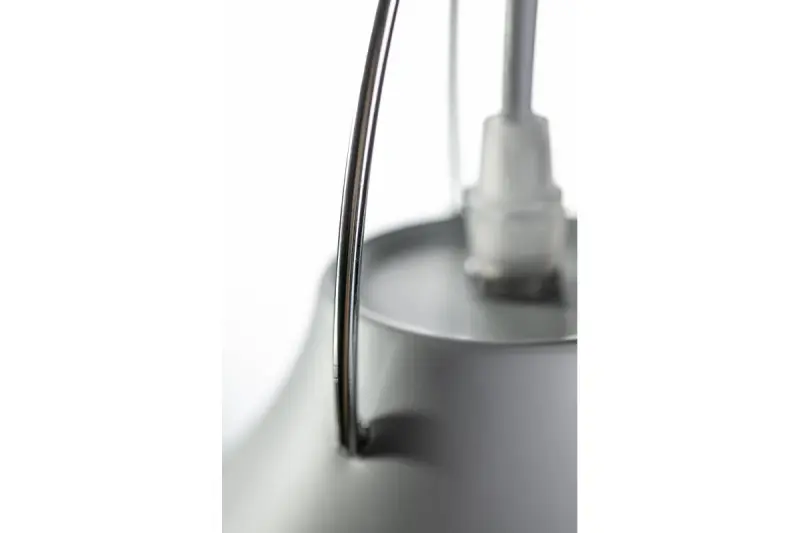 Decor Orient stožčasta kovinska viseča svetilka bela 4451