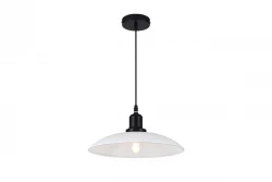 Decor Horizon mat bela industrijska viseča svetilka 4499