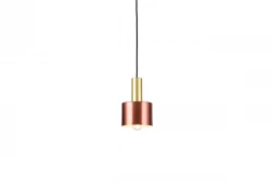 Decor Selvia viseča svetilka baker z medeninasto obdelavo premer 12 cm 3208