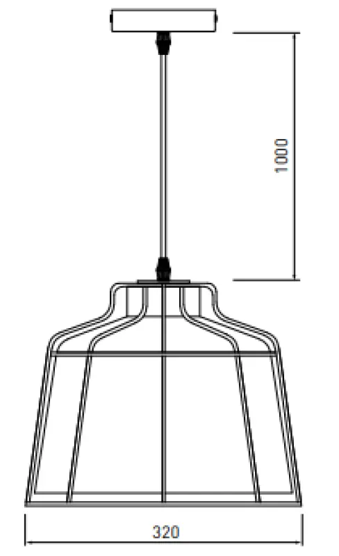 Decor Goa zelena viseča svetilka z dekorativnim zlatim okvirjem 3499