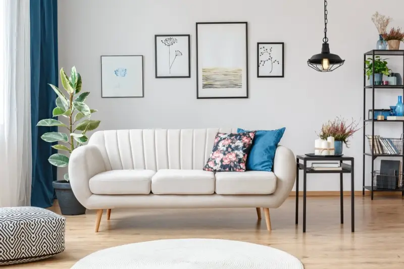 Decor Lars črna viseča svetilka z industrijsko črno mrežo, premer 26 cm 2233