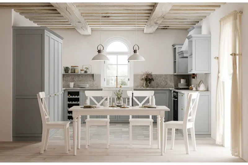 Decor Mees bela kovinska viseča svetilka z nastavkom v obliki petrolejske svetilke 2332