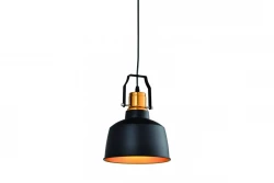 Decor Monroe moderna črno-zlata viseča svetilka 6958