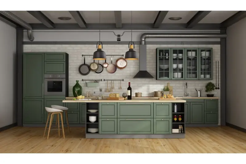 Decor Monroe moderna črno-zlata viseča svetilka 6958