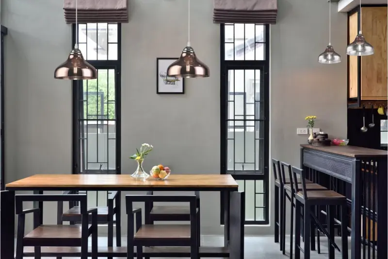 Decor Marite klasična viseča svetilka rjavo tonirano steklo premer 26 cm 7108