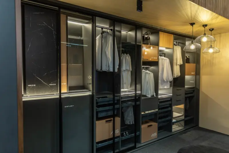 Decor Reto vintage črna obešanka iz žice, premera 50 cm, 4151