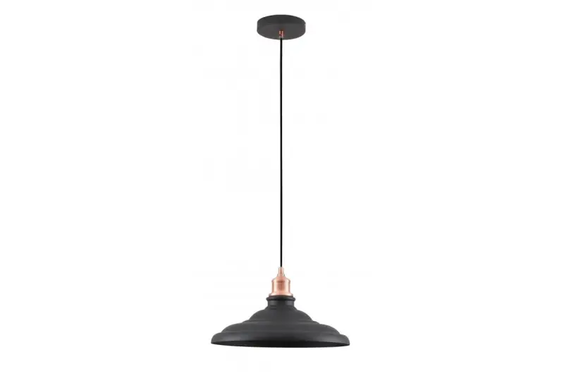 Decor Loret tijdloze zwarte hanglamp 34,8 cm premer 9721
