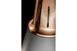 Decor Gianni stilska siva bakrena viseča svetilka premera 22 cm 8051
