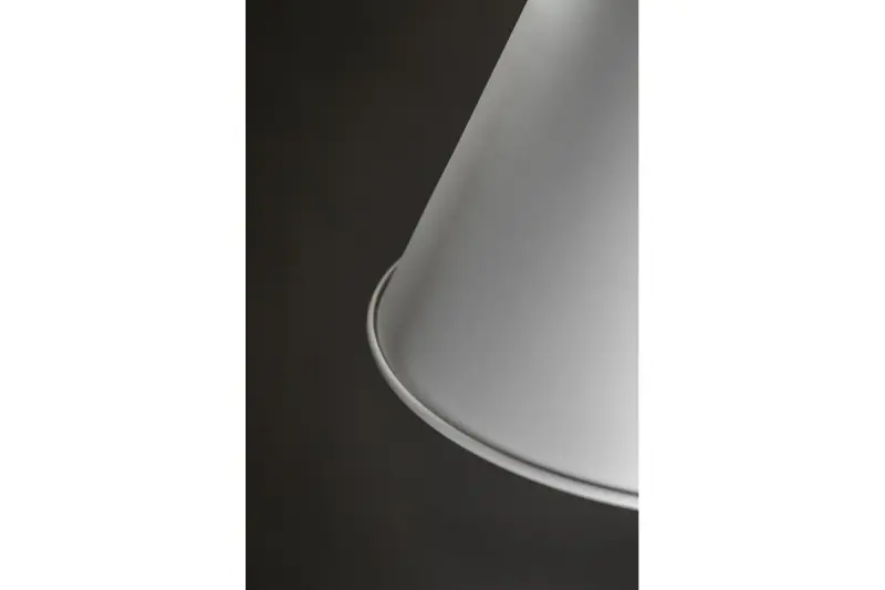 Decor Gianni elegantna bela viseča svetilka, premer 22 cm, 8075