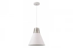 Decor Gianni stilska bela viseča svetilka, premer 32 cm 8150