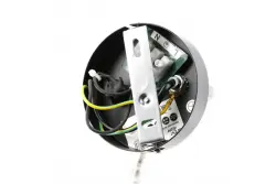 Decor Etore črna stenska svetilka s kovinsko roko, premer 11 cm, 1860